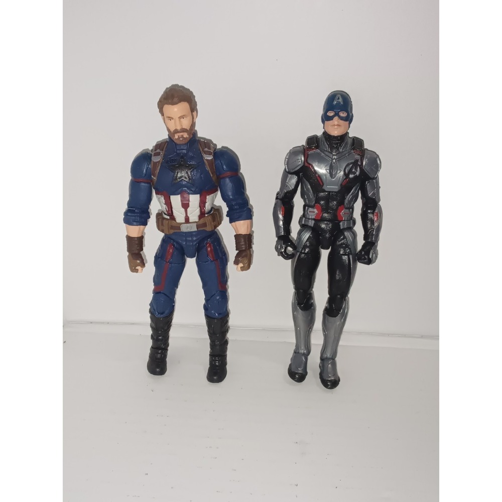 Lot of 2 Hasbro Marvel Legends Captain America Loose Figures